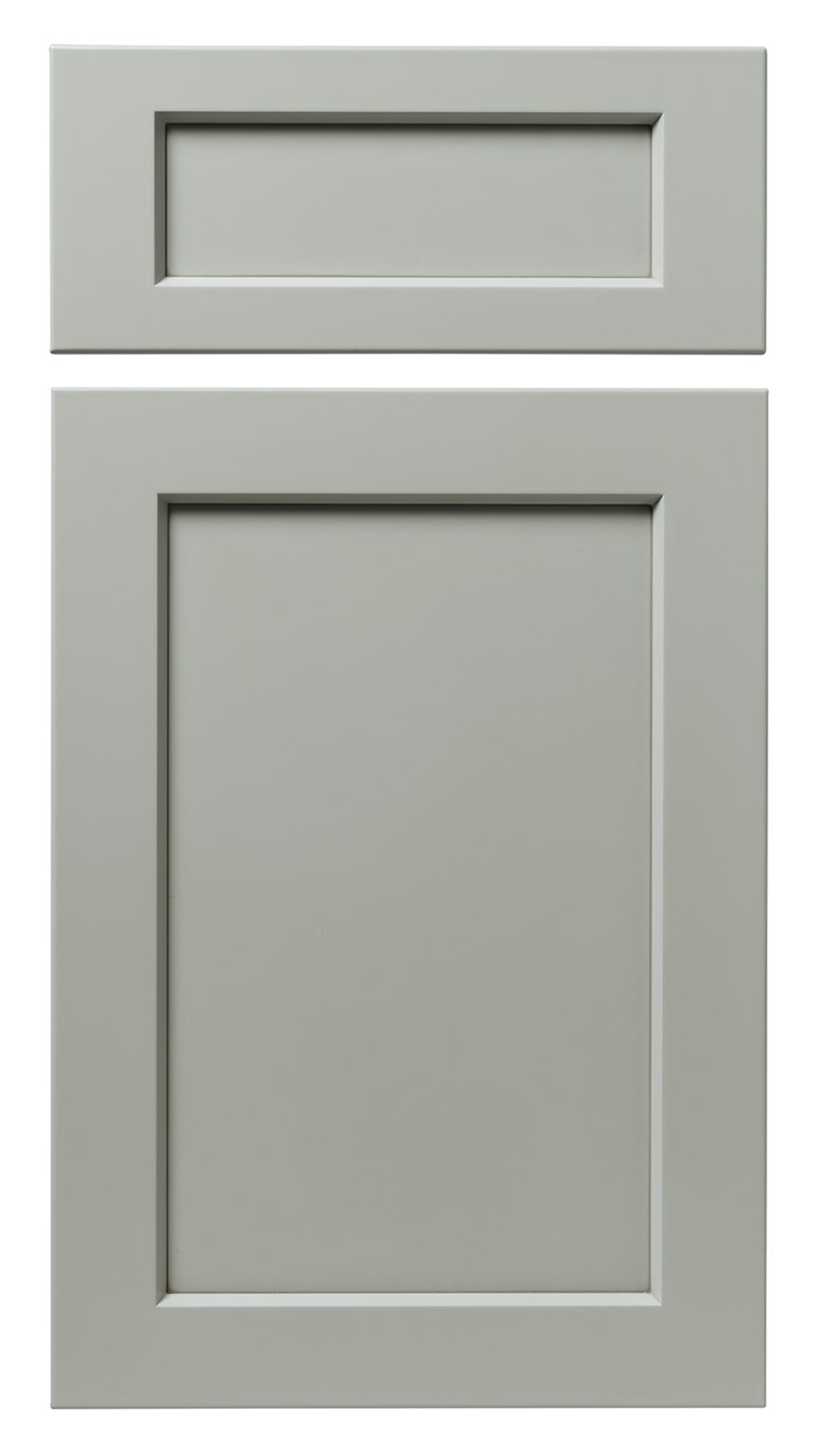 CRP-10 Cabinet Door - Gunsmoke With Pewter Glaze Finish